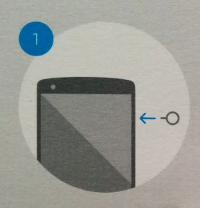 Sim Card Insert - Nexus 5 - Step 1