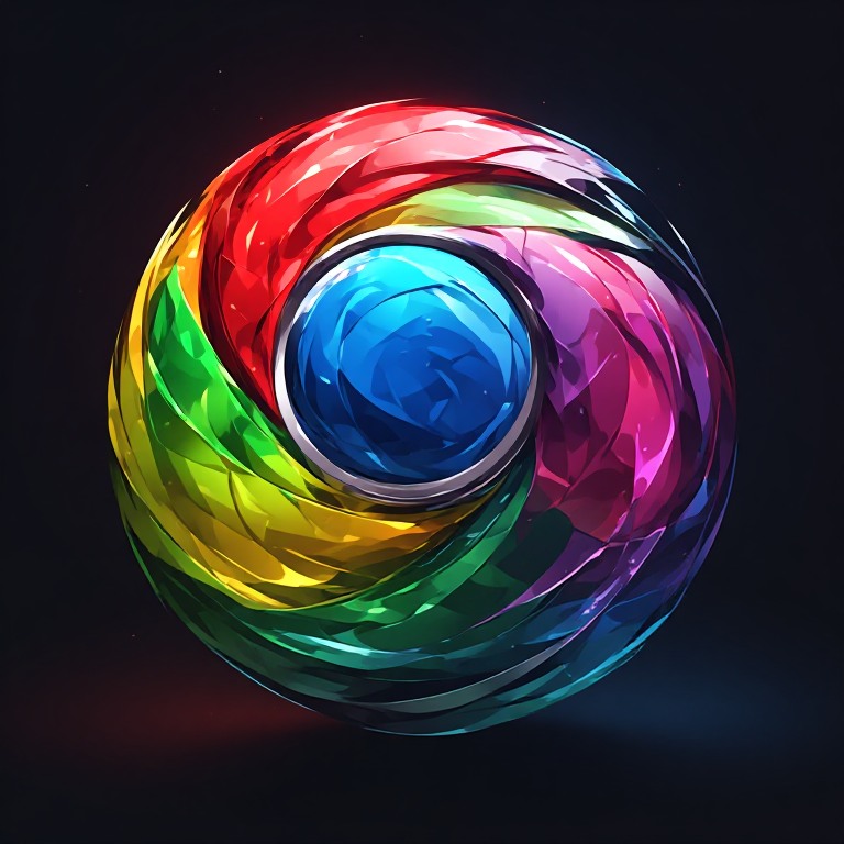 google chrome cool logo