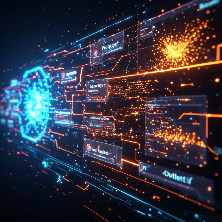 react router v7 tutorial application architecture data loader pipeline and nested layouts component diagram